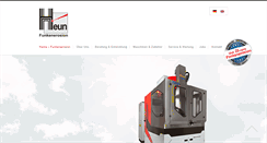 Desktop Screenshot of heun-gmbh.de