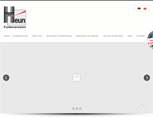 Tablet Screenshot of heun-gmbh.de